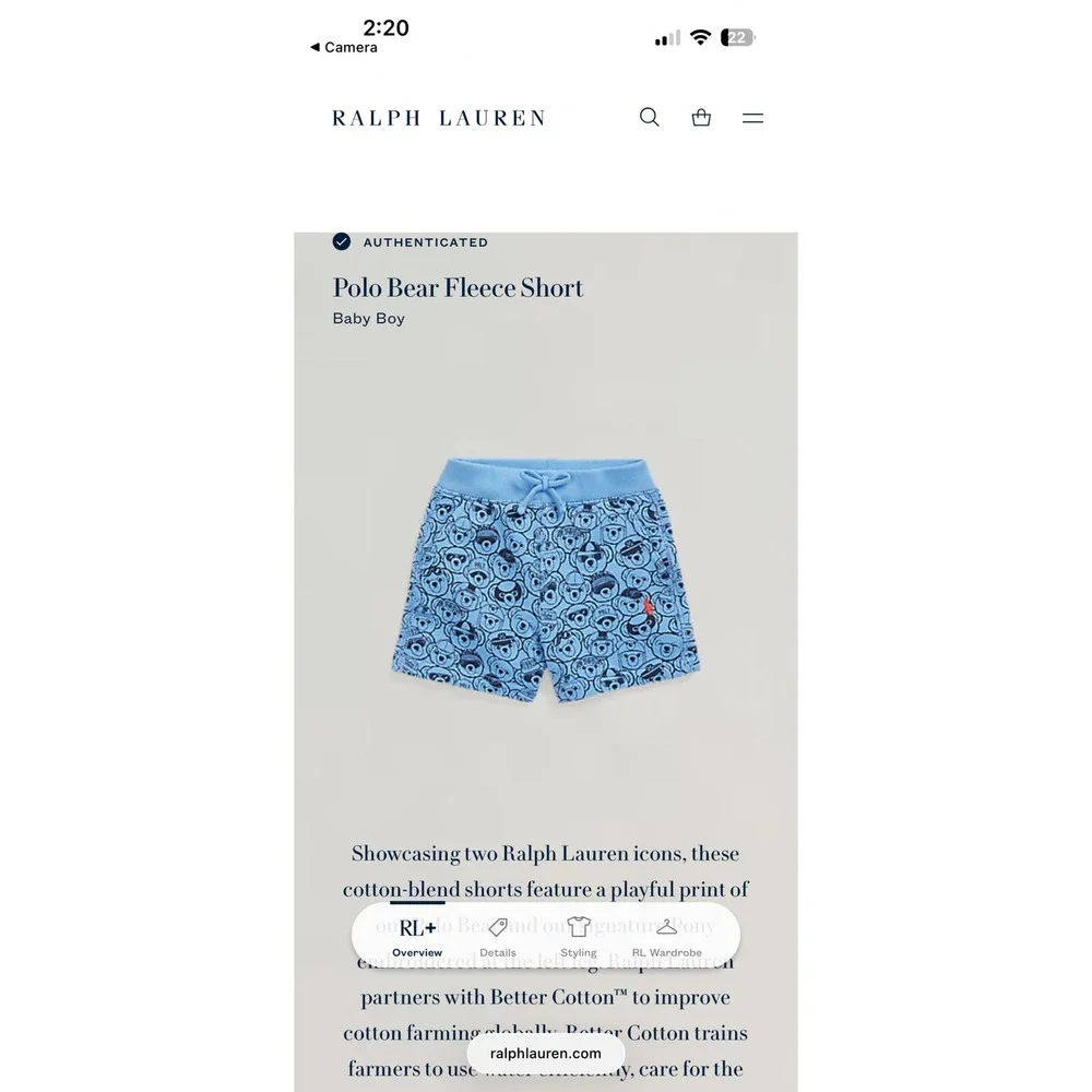 Ralph Lauren excellent soft